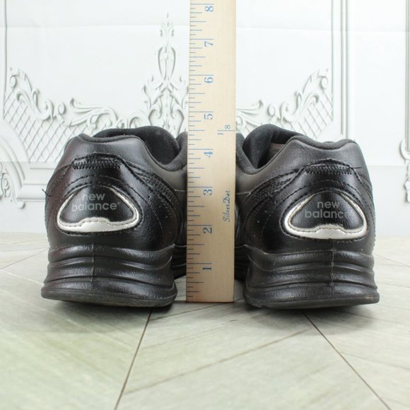 New Balance 577 Black Leather Lace up Walking Sneakers Shoes Size 8.5 - Picture 9 of 10